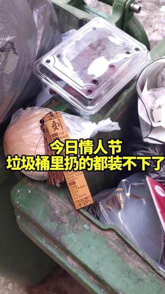 情人节翻翻垃圾桶能有什么惊喜 寻宝捡破烂情人节怎么过?#寻宝 #情人节捡垃圾视频 #情人节寻宝 #情人节的浪漫是垃圾桶给的 #环保