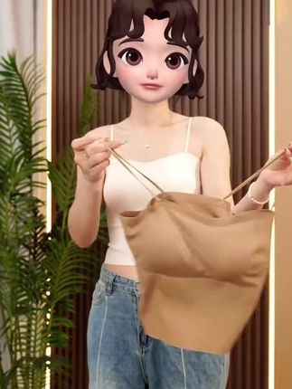 冰丝无痕内衣女带胸垫免穿打底固定式防走光吊带背心外穿美背薄款#好身材好气质 #我又心动了 #每日分享 #穿搭小技巧 #吊带背心
