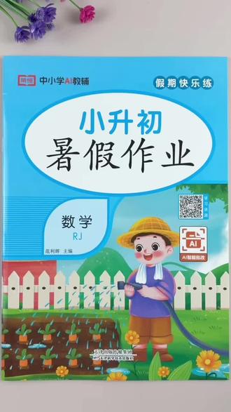 六年级下册数学暑假作业人教版小升初暑假作业同步教材一本46页暑假复习训练#六年级下册数学 #暑假作业 #人教版 #小升初 #暑假