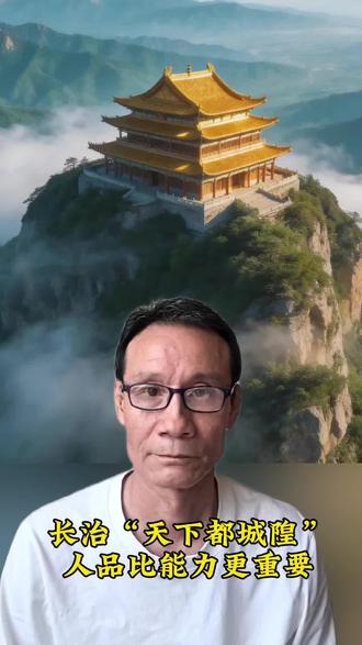 长治天下都城隍:人品,永远比能力更重要 #天下都城隍#一言既出驷马难追#诚信#人品#人生感悟