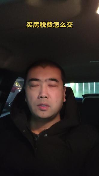 买房税费怎么交 #