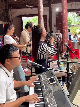 #管乐队#电声乐队 #真人真唱 #红白喜事
