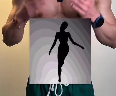 我还能卡住她,让她左右摆手不转身!#左右脑测试