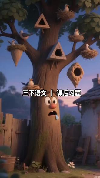 三下语文 | 《我变成了一棵树》课后习题仿写#家长收藏孩子受益 #小学语文