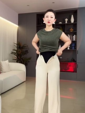 WENGE【清凉裤】夏季新款超垂舒适清凉修身铜氨麻感直筒裤#高级感穿搭 #优雅气质 #品质女装 #高级穿搭 #百搭神裤