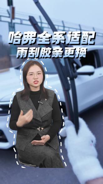 #雨刮器 刮不干净,下雨天开车那就是在 “盲开” 啊!可以试试这款哈弗专用的 #雨刮器 材质柔软,升级胶条高回弹更贴合,刮得更干净更静音静音!