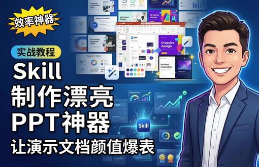 这个 PPT Skill 有点意思,基于这个原理,我们可以自定义属于自己风格的 Agent Skill,让制作 PPT 更简单。#AI #人工智能 #Skill #Agent