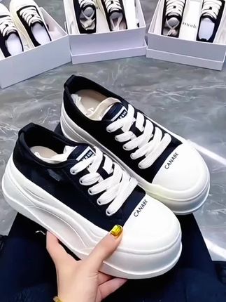 网红款厚底增高时尚潮牌鞋#潮鞋推荐好看不贵 #软底软面穿上超舒服 #百搭板鞋休闲鞋 #透气舒适 #只做高品质