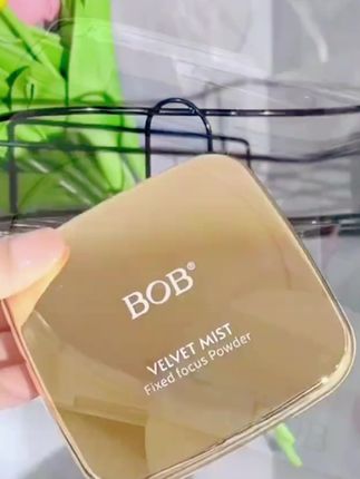 BOB绒雾定焦粉饼定妆控油大粉饼遮瑕提亮肤色补妆防汗油皮定妆粉#定妆粉饼 #好物推荐🔥 #巨好用 #好物分享🔥
