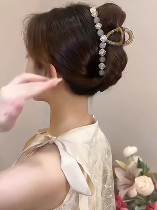 #美出高级感#时尚发饰#鲨鱼夹