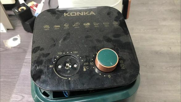 别骂了别骂了,我们康佳的空气炸锅温度是真的,不是装饰不是装饰#空气炸锅 #空气炸锅温控器 #抖音小助手