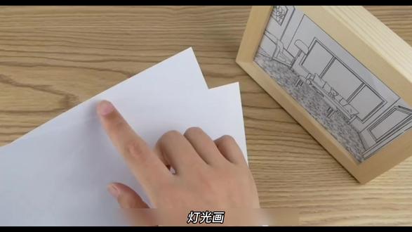 最近超级🔥的灯光画教程来了#手工灯光画