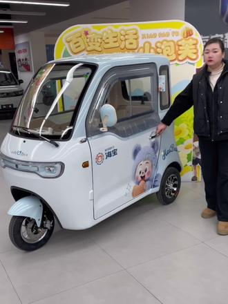 海宝小泡芙,一车三用,四季无忧!#厉害了我的车 #分享一张你爱车的照片 #买新车 #老年代步车 #网红车