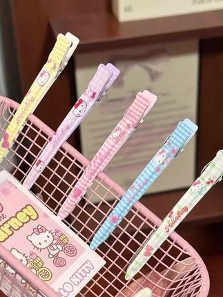 Kitty发夹一字发卡萌趣卡通头饰可爱少女心蓬松刘海碎发佩戴神器 #一字夹 #发夹 #发卡 #蓬松 #碎发整理