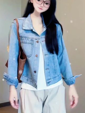 #上热门🔥 #牛仔外套@巨量千川