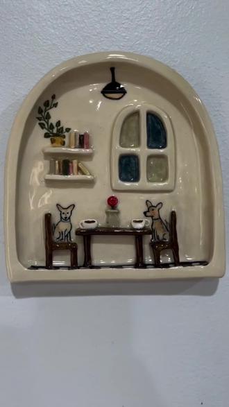 是谁的DNA动了❓这迷你小窝也太治愈了叭~✨
#微缩模型 #治愈系小物 #粘土手工 #手工diy #创意手工