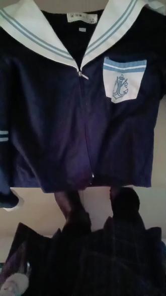 哈哈哈现在水手服的价格很神圣,一个上衣就二百出头#抖音玩法合伙人计划#校供 #jk穿搭 #jk格裙 #水手服 #JK