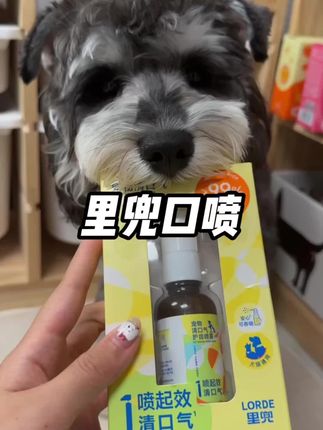 里兜口喷 小狗嘴巴臭臭看过来哦#宠物用品推荐 #狗狗健康 #宠物用品 #科学养宠