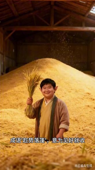 #小云雀AI #趁势落篷