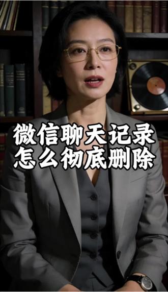 如何彻底删除聊天记录!
#微信 #彻底删除聊天记录 #彻底删除部分聊天记录 #彻底删除微信聊天记录 #微信聊天记录怎么彻底删除