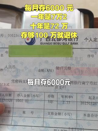 每月养成存钱的习惯,有存款才是我们成年人的底气#存单夹 #存单收纳本 #密码锁存单夹 #存钱 #存单