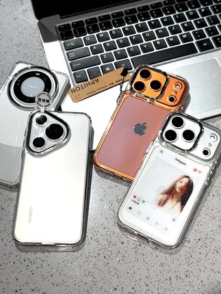 透明手机壳的高级感是爱的手机壳给不了的#手机壳 #iphone17 #这个手机壳真的长在我心巴上了 #手机壳苹果 #安卓手机壳