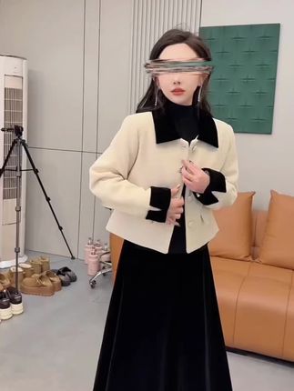 #2025秋季新款时尚显瘦气质女士网红洋气两件套百搭款#女装