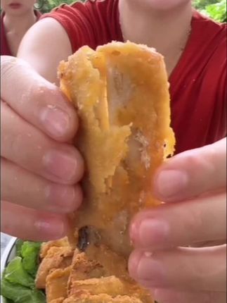 香酥带鱼段#香酥带鱼 #带鱼段 #带鱼酥 #香酥带鱼段 #带鱼