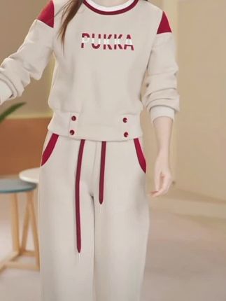 #运动套装 女士卫衣运动服套装2025年春秋季新款休闲减龄时尚两件套洋气时髦#早秋新款 #两件套 #气质穿搭 #洋气减龄