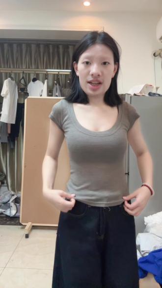 微透上衣!巨凉快
