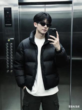 电梯对镜自拍ai豆包指令教程来啦!#电梯对镜拍照ai指令 戴墨镜配小平头怎么拍 ai酷帅自拍特效 电梯对镜ai生成 哥们虽然穷戴黑墨镜配小平头特效 电梯对镜自拍ai生成指令教程,男生必看 对镜ai照片生成 戴黑墨镜配小平头ai 电梯对镜自拍 #ai电梯墨镜男 #电梯对镜自拍ai特效 戴黑墨镜配小平头ai指令#豆包ai #豆包P图已经nextlevel了