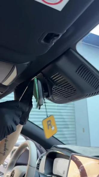 比亚迪汉升级流媒体后视镜提升后方视野#比亚迪#比亚迪汉#信界流媒体#流媒体后视镜