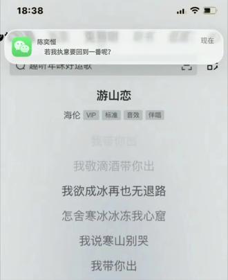 若我执意要让陈奕恒回到一番呢?