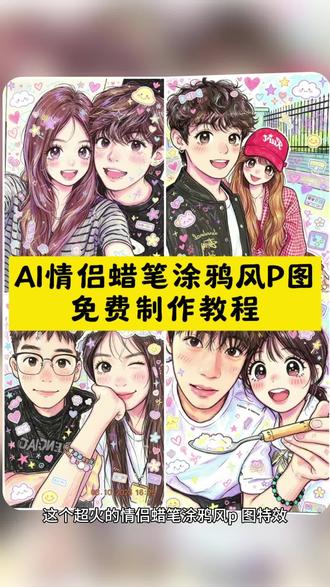 你们要的情侣蜡笔涂鸦风p图特效制作教程来了#豆包p图指令涂鸦情侣 豆包p图指令涂鸦文案 豆包涂鸦指令 豆包手绘涂鸦指令 #豆包情侣照涂鸦 卡通情侣绘画豆包 豆包生成卡通形象 一键生成蜡笔绘画风 豆包涂鸦风格指令 可爱涂鸦 豆包情手绘教程#豆包描边涂鸦指令复制 豆包情侣合指令卡通情侣绘画豆包 豆包生成卡通形象 情侣影子涂鸦 豆包定制Q版情侣插画 豆包p图指令情侣 豆包卡通情侣画教程 豆包情侣画特色 豆包定制情侣手账画 豆包情侣照涂鸦#剪映 #剪映图片设计 豆包情侣合照指令 儿童蜡笔涂鸦技巧 蜡笔绘画风 可爱混乱风背景素材 儿童蜡笔涂鸦风格 豆包情侣合照p图指令双人情侣豆包ai指令 豆包ai图片生成指令氛围感合照 涂鸦漫画 涂鸦漫画特效