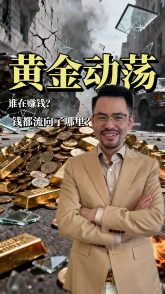 金价暴涨,到底是谁在赚钱?普通人该如何布局?#黄金 #老百姓关心的话题 #逻辑思维 #黄金走势