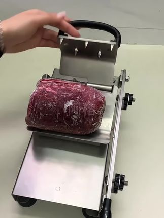 #好物推荐🔥 荣事达羊肉卷切片机家用多功能切肉片机切肥牛冻肉卷神器手动刨肉