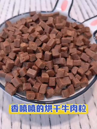 香喷喷的训犬牛肉粒,平时做日常奖励,拌狗粮吃都可以,嘎嘎香#训犬奖励  #狗零食 #宠物零食#家有馋狗 #萌宠出道计划