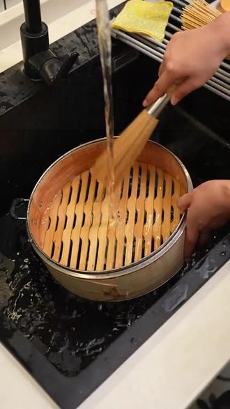 【新款升级】竹锅刷厨房专用刷刷锅用品洗锅竹刷子扫帚丝瓜瓤天然刷 #厨房清洁 #天然锅刷 #环保设计 #洗锅神器 #好物推荐🔥