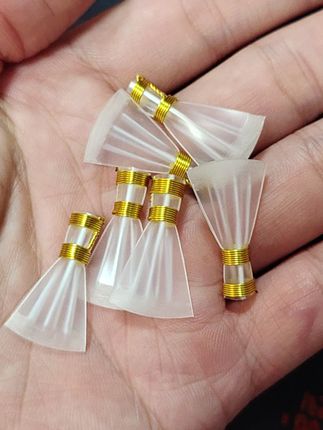 专业演奏款双扎铜丝金色三道筋唢呐哨片大音量哨片唢呐哨子免修树脂哨片耐用三道筋哨片 #唢呐演奏 #三道筋哨片 #唢呐 #哨片