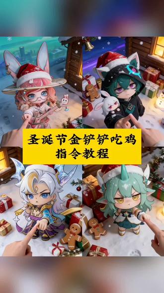 圣诞节打铲铲我就这样发朋友圈 那还说啥了!#金铲铲之战 #S16金铲铲 #豆包ai #豆包P图已经nextlevel了 #圣诞节圣诞节打铲铲我就这样发朋友圈