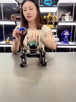新款八轮儿童玩具车遥控益智变形机器狗玩具男女孩都可以玩!#遥控汽车 #玩具车 #机器狗 #直播回放