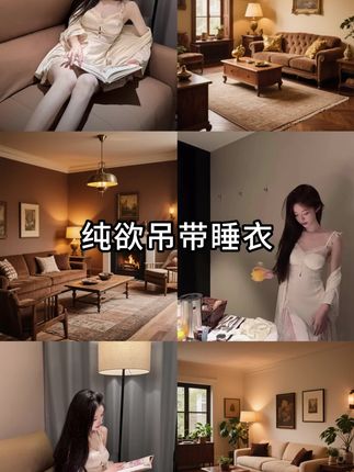 纯欲吊带睡衣 #纯欲#吊带睡衣#女神同款#氛围感