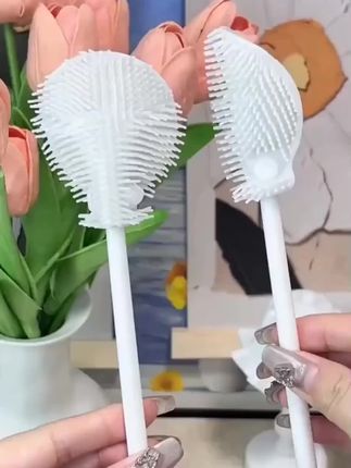 柔软细长的刷毛可以深入到杯子的每一个角落。平时很难清洁的水杯,用它清洗非常方便#长柄洗杯刷#长柄刷#实用好物
