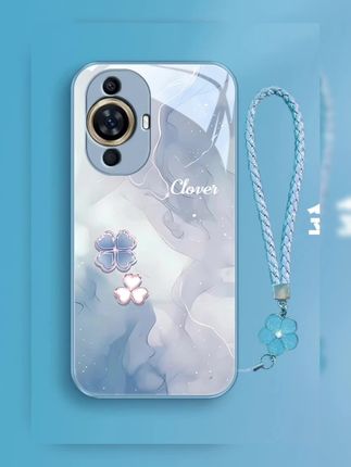 清新四叶心适用#华为nova11 手机壳#华为Nova11pro 玻璃#华为nova11se 防摔女款#手机壳 #网红手机壳
