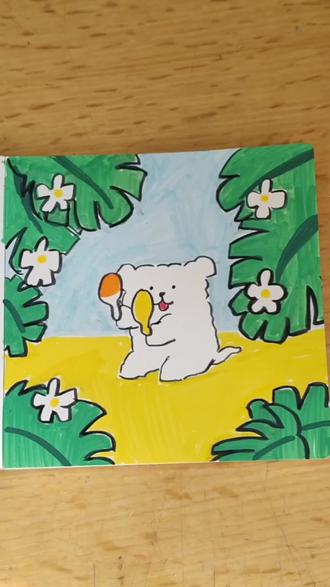 没有手抄报作业,就随心画咯,线条小狗插画来了!#零基础学画画 #创作者扶持计划 #创作者服务中心 #想画就画#画画