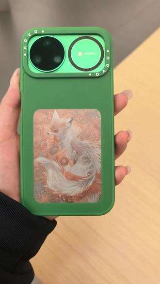 彩显屏手机壳用法小教程!!#nova15手机壳