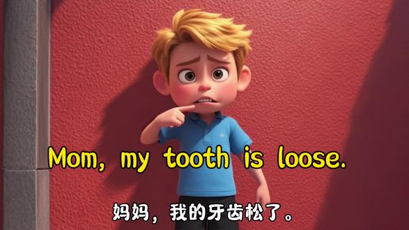 英语启蒙亲子对话《拔牙》