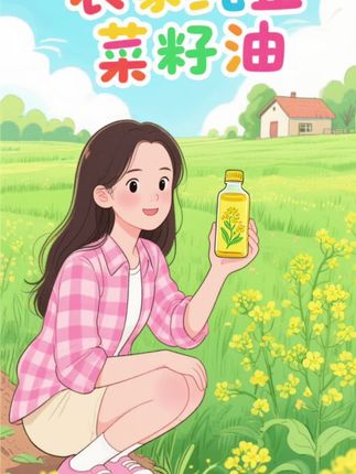 菜籽油降价了哦,有喜欢吃菜籽油的家人们着手了哈!#三农 #农村生活