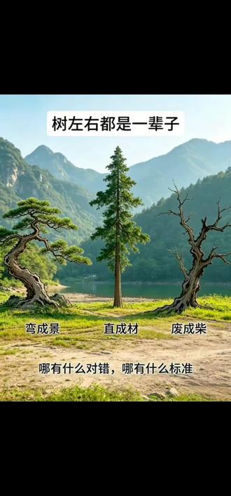 直木成才,弯木成景Y #手写文案原创视频
