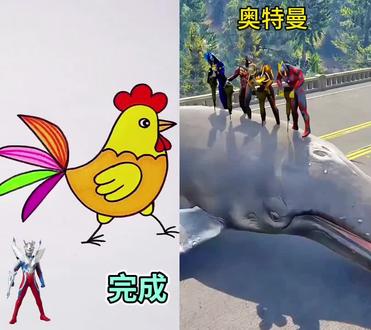 赛罗为正义而战#简笔画 #奥特曼#赛罗奥特曼#奥特曼儿童#奥特曼